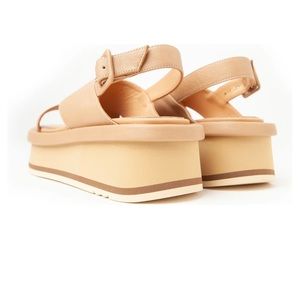 Paloma Barcelo | Shoes | Paloma Barcelo Nude Leather Sandals Sz 8